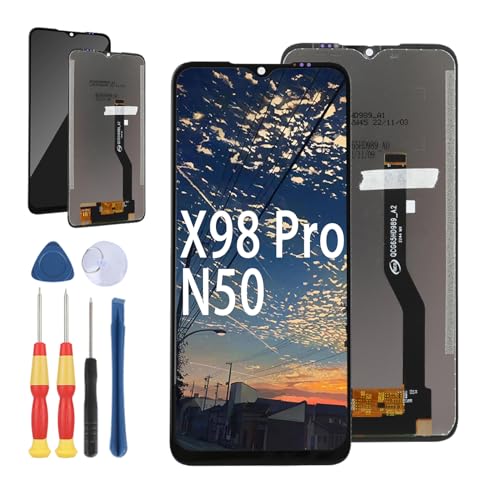 Yuxyiony Neuer LCD Bildschirm Ersatz für Doogee X98 Pro/ N50 LCD Display Touch Screen Reparaturteile mit Werkzeug. Yuxyiony Neuer LCD Bildschirm Ersatz für Doogee X98 Pro/ N50 LCD Display Touch Screen Reparaturteile mit Werkzeug. von Yuxyiony
