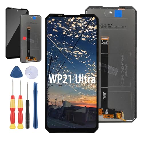 Yuxyiony Neuer LCD Bildschirm Ersatz für OUKITEL WP21/ WP21 Ultra LCD Display Touch Screen Reparaturteile mit Werkzeug. von Yuxyiony