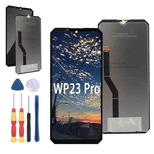 Yuxyiony Neuer LCD Bildschirm Ersatz für OUKITEL WP23 Pro LCD Display Touch Screen Reparaturteile mit Werkzeug. von Yuxyiony