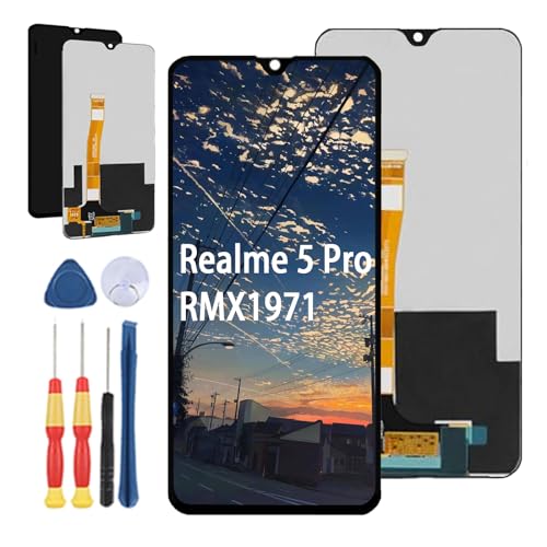 Yuxyiony Neuer LCD Bildschirm Ersatz für Oppo Realme 5 Pro RMX1971 LCD Display Touch Screen Reparaturteile mit Werkzeug. Yuxyiony Neuer LCD Bildschirm Ersatz für Oppo Realme 5 Pro RMX1971 LCD Display Touch Screen Reparaturteile mit Werkzeug. von Yuxyiony