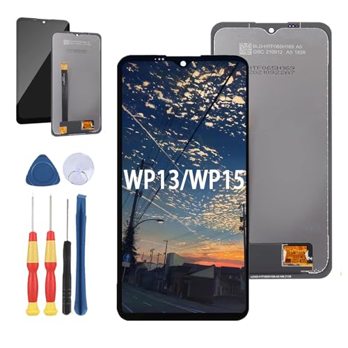 Yuxyiony Neuer LCD Bildschirm Ersatz für Oukitel WP13/WP15 LCD Display Touch Screen Reparaturteile mit Werkzeug. von Yuxyiony