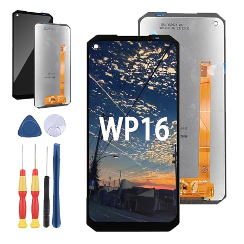 Yuxyiony Neuer LCD Bildschirm Ersatz für Oukitel WP16 LCD Display Touch Screen Reparaturteile mit Werkzeug. von Yuxyiony