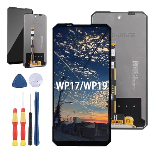 Yuxyiony Neuer LCD Bildschirm Ersatz für Oukitel WP17/ WP19 LCD Display Touch Screen Reparaturteile mit Werkzeug. von Yuxyiony