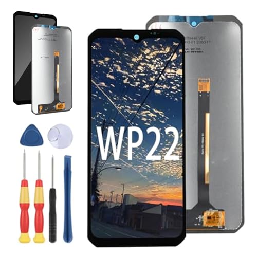 Yuxyiony Neuer LCD Bildschirm Ersatz für Oukitel WP22 LCD Display Touch Screen Reparaturteile mit Werkzeug. von Yuxyiony