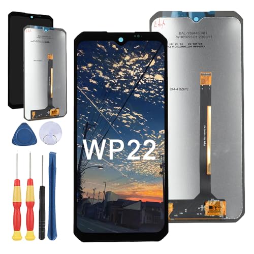 Yuxyiony Neuer LCD Bildschirm Ersatz für Oukitel WP22 LCD Display Touch Screen Reparaturteile mit Werkzeug. von Yuxyiony