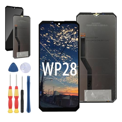 Yuxyiony Neuer LCD Bildschirm Ersatz für Oukitel WP28 LCD Display Touch Screen Reparaturteile mit Werkzeug. von Yuxyiony