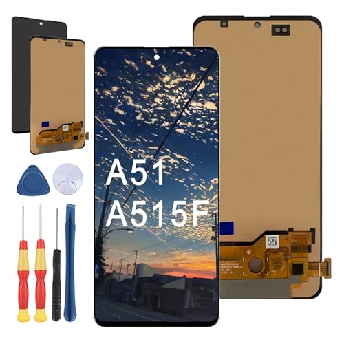 Yuxyiony Neuer LCD Bildschirm Ersatz für Samsung Galaxy A51 A515F SM-A515F/DS A515F/DS LCD Display Touch Screen Reparaturteile mit Werkzeug. Yuxyiony Neuer LCD Bildschirm Ersatz für Samsung Galaxy A51 A515F SM-A515F/DS A515F/DS LCD Display Touch Screen Reparaturteile mit Werkzeug. von Yuxyiony