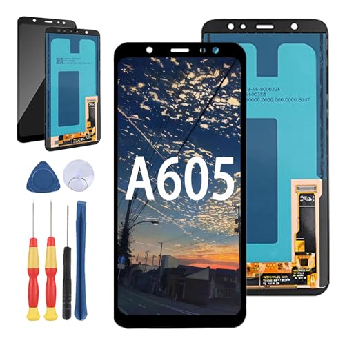 Yuxyiony Neuer LCD Bildschirm Ersatz für Samsung Galaxy A6 Plus 2018 A605 /A6+ 2018 A605F A605FN SM-A605FN/DS A605G/DS A605GN/DS A605K LCD Display Touch Screen Reparaturteile mit Werkzeug. Yuxyiony Neuer LCD Bildschirm Ersatz für Samsung Galaxy A6 Plus 2018 A605 /A6+ 2018 A605F A605FN SM-A605FN/DS A605G/DS A605GN/DS A605K LCD Display Touch Screen Reparaturteile mit Werkzeug. von Yuxyiony