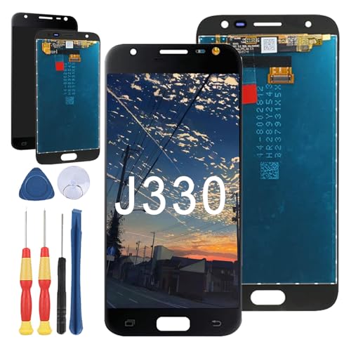 Yuxyiony Neuer LCD Bildschirm Ersatz für Samsung Galaxy J3 2017/ J3 Pro 2017 J330 J330F J330FN J330DS J330G J330L J3300 LCD Display Touch Screen Reparaturteile mit Werkzeug. Yuxyiony Neuer LCD Bildschirm Ersatz für Samsung Galaxy J3 2017/ J3 Pro 2017 J330 J330F J330FN J330DS J330G J330L J3300 LCD Display Touch Screen Reparaturteile mit Werkzeug. von Yuxyiony