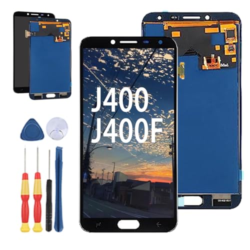 Yuxyiony Neuer LCD Bildschirm Ersatz für Samsung Galaxy J4 2018 J400 J400F J400H J400G J400P J400M LCD Display Touch Screen Reparaturteile mit Werkzeug. von Yuxyiony