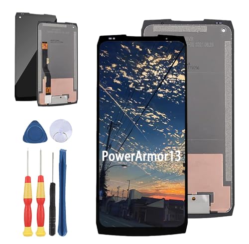 Yuxyiony Neuer LCD Bildschirm Ersatz für Ulefone Power Armor 13 LCD Display Touch Screen Reparaturteile mit Werkzeug. von Yuxyiony
