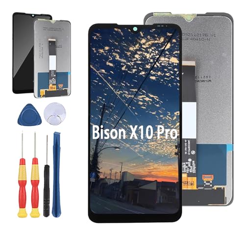 Yuxyiony Neuer LCD Bildschirm Ersatz für Umidigi Bison X10/ Bison X10 Pro LCD Display Touch Screen Reparaturteile mit Werkzeug. von Yuxyiony