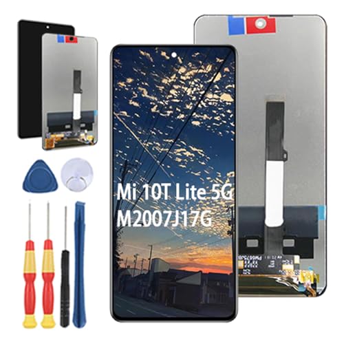 Yuxyiony Neuer LCD Bildschirm Ersatz für Xiaomi Mi 10T Lite 5G M2007J17G LCD Display Touch Screen Reparaturteile mit Werkzeug. von Yuxyiony