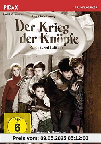 Der Krieg der Knöpfe - Remastered Edition (La guerre des boutons) / Grandiose Erstverfilmung in ungekürzter Fassung des legendären Romans von Louis Pergaud (Pidax Film-Klassiker) von Yves Robert