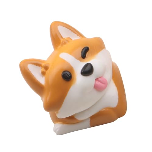 Handgefertigte ABS-Tastenkappen, Corgis Butt Keycap für mechanische 3D-Tastaturen, ESCs, individuelle Tastenkappe von Ywmsfl