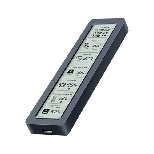 Ywmsfl NVME Festplattengehäusebox Für Doppelprotokolle Festplatten Mit 10 Gbit/S USB C Kompatibilität Und Wärmeableitung von Ywmsfl