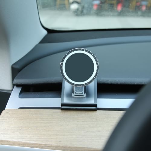 Ywooon Magnetische Auto Halterung für Tesla Model 3 2016-2023 und Model Y 2020-2024, Telefonhalterung Kompatibel mit MagSafe-Autohalterung,Stärkster Magnet-Telefonhalter mit Clip 360° Drehbar Ywooon Magnetische Auto Halterung für Tesla Model 3 2016-2023 und Model Y 2020-2024, Telefonhalterung Kompatibel mit MagSafe-Autohalterung,Stärkster Magnet-Telefonhalter mit Clip 360° Drehbar von Ywooon