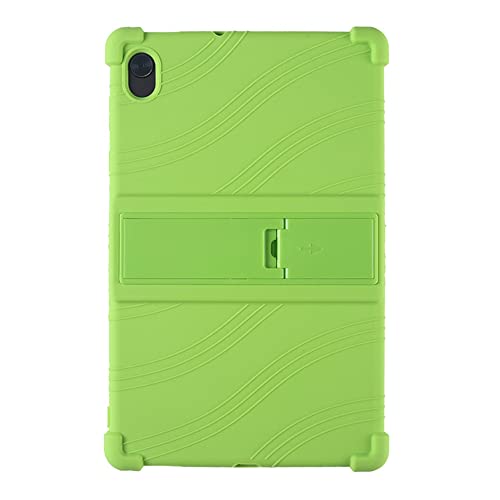 Yyyuluo Stand Silikon Weich Skin Stoßfest Schützend Abdeckung Hüllen für Lenovo Tab K10 FHD TB-X6C6 10.3 Zoll 2021 Tablet von Yyyuluo