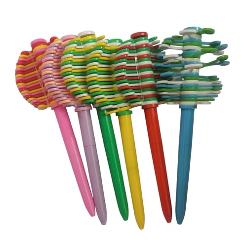 6pcs Fun Ballpoint Stift Dekompression Spinner Pen Twist Aktion Glatt Um Für Kinder Für Kinder Erwachsener Psychiatrischer Arbeiter Zu Schreiben 6pcs Fun Ballpoint Stift Dekompression Spinner Pen Twist Aktion Glatt Um Für Kinder Für Kinder Erwachsener Psychiatrischer Arbeiter Zu Schreiben von Yzdysg