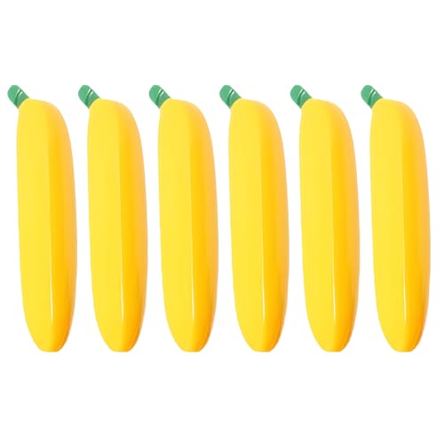 Yzdysg 6 PCs Smooth Writing Stift Kreativer Bananenballpoint Stift Dekorativen Stift 1.0mm Schreibwarenstift Für Büroschule Klassenzimmer von Yzdysg