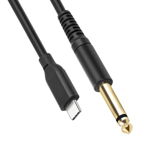 Yzdysg Typ C Bis 6 35 Mm Kabelkabel Build In Chip E Gitarrenlinie 1/4 Zoll Zu USB C Aufnahmebereich Kabel Kabellinie Yzdysg Typ C Bis 6 35 Mm Kabelkabel Build In Chip E Gitarrenlinie 1/4 Zoll Zu USB C Aufnahmebereich Kabel Kabellinie von Yzdysg