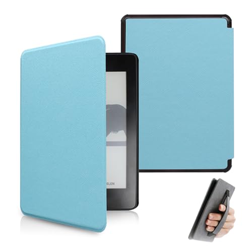 Yzlvigrous Cross Muster Gehäuse für Kindle 10. Gen 2019, Ultra Slim PU Abdeckung Mit Autoschlaf Und Wake, Handgurt Design, 6 Zoll Abdeckungskompatible Modell: J9G29R von Yzlvigrous