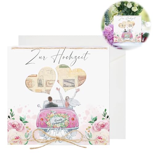 Hochzeitsgeschenk für Brautpaar,Hochzeitskarte, Geldgeschenk Hochzeitsgeschenke für Brautpaar, Geld zur Hochzeit zu verschenken mit einer hochwertigen Hochzeitskarte,Premium Karte Hochzeit Geld Edel Hochzeitsgeschenk für Brautpaar,Hochzeitskarte, Geldgeschenk Hochzeitsgeschenke für Brautpaar, Geld zur Hochzeit zu verschenken mit einer hochwertigen Hochzeitskarte,Premium Karte Hochzeit Geld Edel von YzmrBdqc