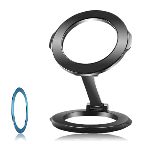 YzmrBdqc Kfz-Halterung, doppelter magnetischer Ring-Telefonständer, verstellbarer Doppelring, aus Metall, faltbar, magnetische Handy-Autohalterung, starke Magnete, Armaturenbrett-Halterung, für YzmrBdqc Kfz-Halterung, doppelter magnetischer Ring-Telefonständer, verstellbarer Doppelring, aus Metall, faltbar, magnetische Handy-Autohalterung, starke Magnete, Armaturenbrett-Halterung, für von YzmrBdqc