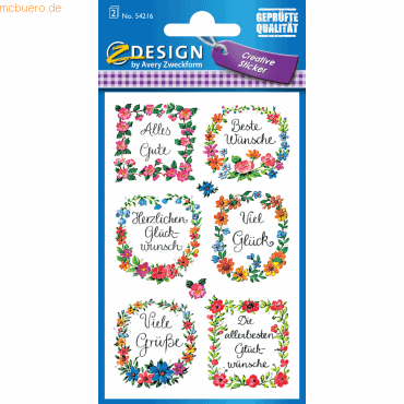 10 x Z-Design Sticker 76x120mm Papier/beglimmert 2 Bogen Motiv Widmung 10 x Z-Design Sticker 76x120mm Papier/beglimmert 2 Bogen Motiv Widmung von Z-Design