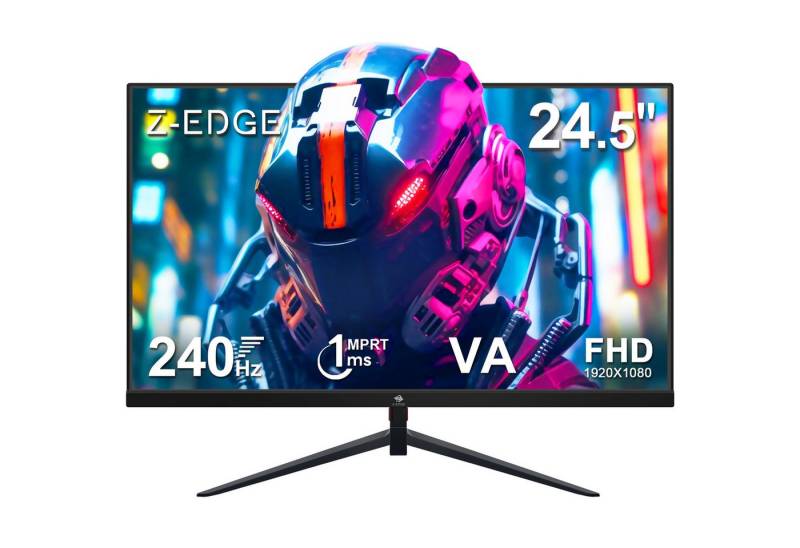 Z-EDGE 240Hz 25 Zoll Gaming Monitor 1ms MPRT 1080P FHD 16:9 350cd/m² LED-Monitor (240 Hz) von Z-EDGE