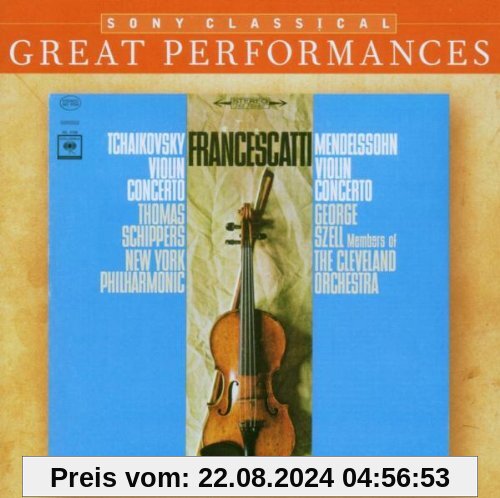 Greatperf/Violin Concertos von Z. Francescatti