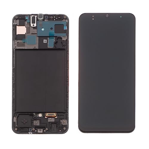 Original Samsung Galaxy A50 A505F LCD Display Touch Screen Schwarz Bildschirm (Service Pack) GH82-19204A / GH82-19714A / GH82-19713A von Z.M.C