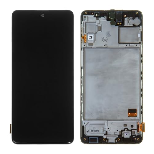 Original Samsung Galaxy M31 SM-M315F LCD Display Touch Screen Digitizer Bildschirm (Service Pack) Black GH82-22405A von Z.M.C