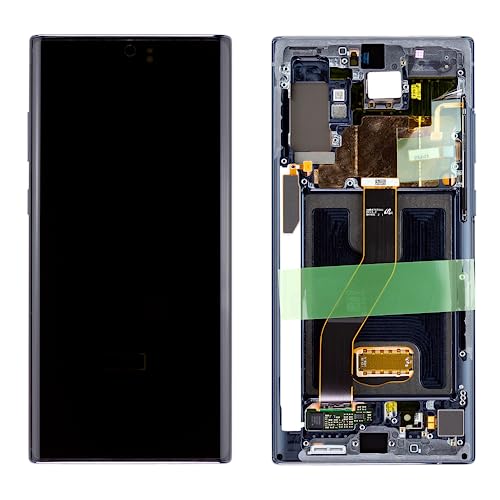 Original Samsung Galaxy Note 10+ 10 Plus SM-N975F LCD Display Schwarz Touch Screen Bildschirm Digitizer GH82-20900A / GH82-20838A von Z.M.C