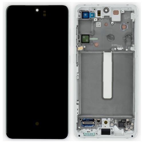 Original Samsung Galaxy S21 FE 5G G990B LCD Display Weiß Touch Screen Bildschirm Digitizer Glas GH82-26414B / GH82-26420B / GH82-26590B von Z.M.C