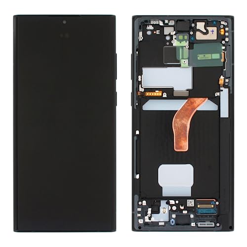 Original Samsung Galaxy S22 Ultra 5G S908 LCD Display Touch Screen Graphite Digitizer/Bildschirm/Glas GH82-27488E / GH82-27489E von Z.M.C