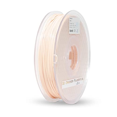 Z3D® Drucker Filament FLEX TPU 1,75mm 500g HAUTFARBE von Z3D