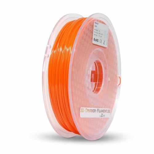 Z3D® Drucker Filament FLEX TPU 1,75mm 500g ORANGE von Z3D