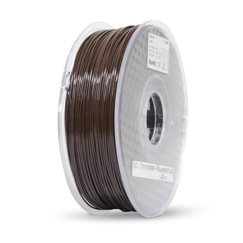 Z3D® Drucker Filament PETG 1,75mm 1kg BRAUN-DUNKEL von Z3D