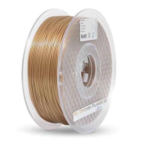 Z3D® Drucker Filament PETG 1,75mm 1kg GOLD-BRAUN von Z3D