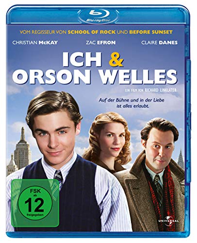 Ich & Orson Welles [Blu-ray] von ZAC EFRON,CHRISTIAN MCKAY,CLAIRE DANES