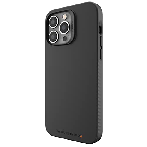 Gear4 Gear 4 Rio Snap D30 Schutzhülle Kompatibel mit iPhone 14 Pro Max, Stoßfest, MagSafe, Magnetisch, Wireless Charging, 5G, (Schwarz) von ZAGG