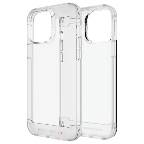 ZAGG Havana D30 Protective Case Compatible for iPhone 13 Pro Max, Slim, Shockproof, Wireless Charging (Clear) ZAGG Havana D30 Protective Case Compatible for iPhone 13 Pro Max, Slim, Shockproof, Wireless Charging (Clear) von ZAGG