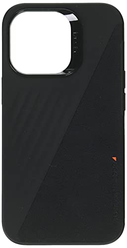 Gear4 ZAGG Brooklyn Snap - MagSafe-kompatible Hülle aus veganem Leder - für iPhone 13 Pro - Farbe: Schwarz, 702008228, schwarz von ZAGG