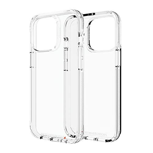 Gear4 ZAGG Crystal Palace - Unsere kristallklare Hülle bietet ultimativen Aufprallschutz - für iPhone 13 Pro - Farbe: klar, 702008196, Clear von ZAGG