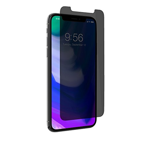 InvisibleShield Glass+ Privacy Displayschutzfolie aus gehärtetem Glas für iPhone X von ZAGG