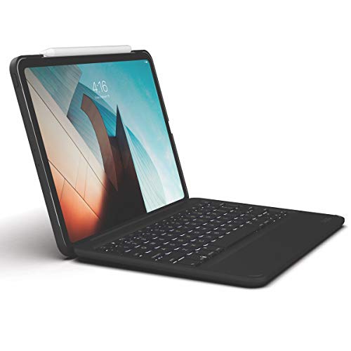 ZAGG 103002357 Folio-Tastatur mit Hintergrundbeleuchtung, für iPad Pro 11 Zoll (2018) und iPad 11 Zoll (2020) von ZAGG