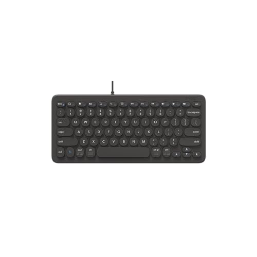 ZAGG Connect 12C Kabelgebundene Tastatur für Typ-C (2023) Desktops, nachhaltige Materialien, Englisch UK von ZAGG