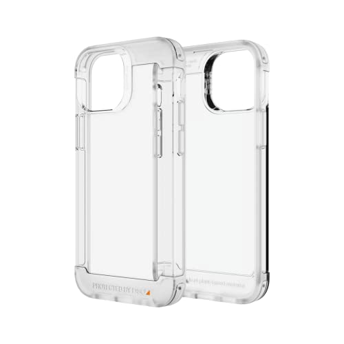 ZAGG Havana D30 Protective Case Compatible for iPhone 13 Mini, Slim, Shockproof, Wireless Charging (Clear) von ZAGG