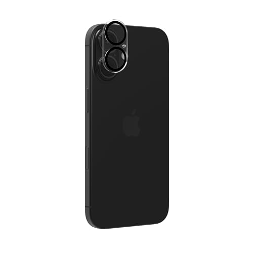 ZAGG InvisibleShield Glass Elite (Kamera), Schutz für die Kamera Linse aus gehärtetem Glass für iPhone 16 und 16 Plus, komplette Abdeckung, Ohne Reflexionen, schmutzabweisend, kratzfest, stossfest von ZAGG